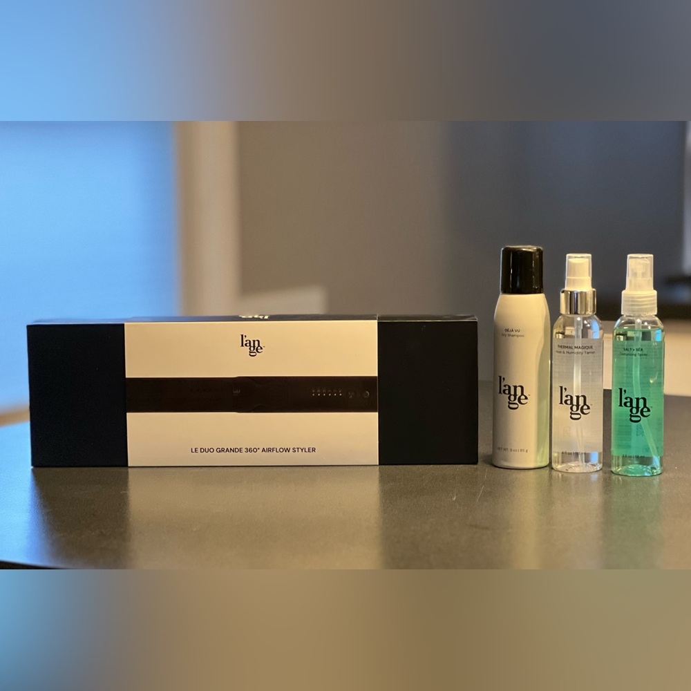 Lange Hair Styling Set - Black and Blue